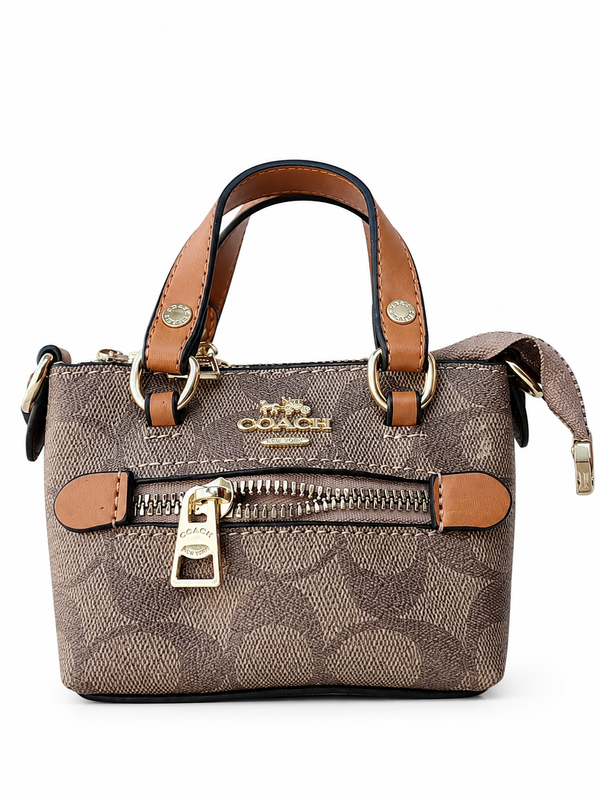 Purse 124 handbag on white background.