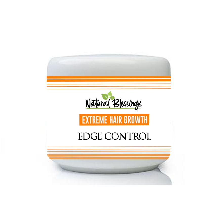 Intense Hair Growth Edge Control jar on a white background